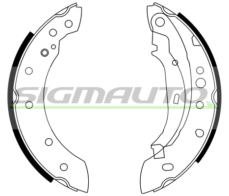 Brake Shoe Set (SFA391)