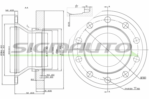 Brake Disc (DB0337S)