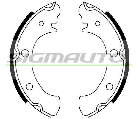Brake Shoe Set (SFA880)