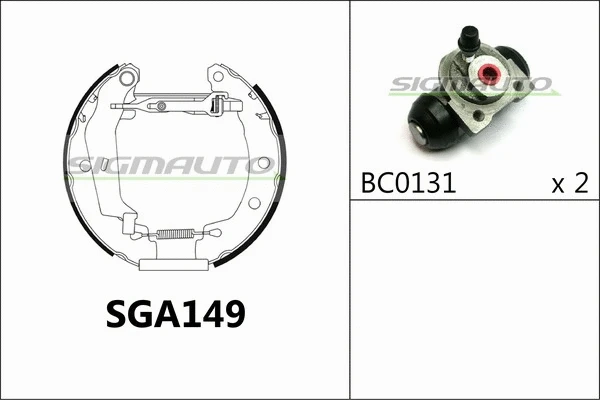 Brake Shoe Set (SGA149)
