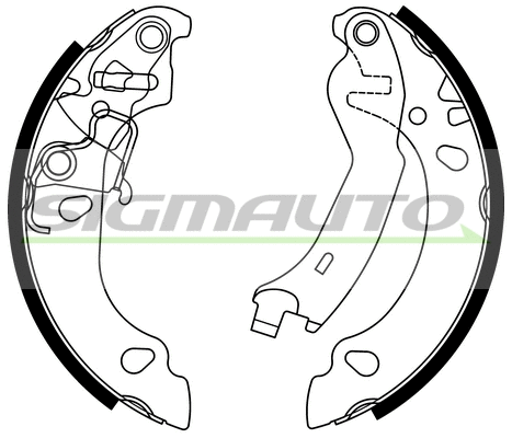 Brake Shoe Set (SFA151)