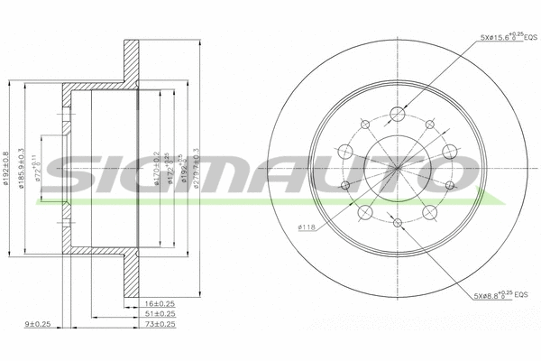 Brake Disc (DBB144S)