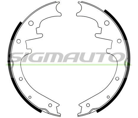 Brake Shoe Set (SFA423)