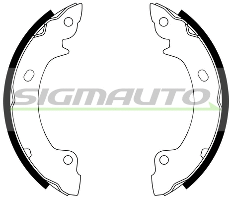 Brake Shoe Set (SFA731)