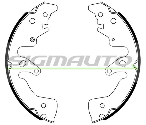 Brake Shoe Set (SFA895)