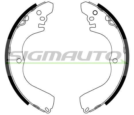 Brake Shoe Set (SFA827)