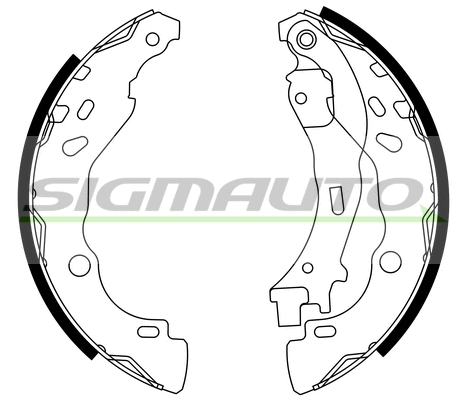 Brake Shoe Set (SFA291)