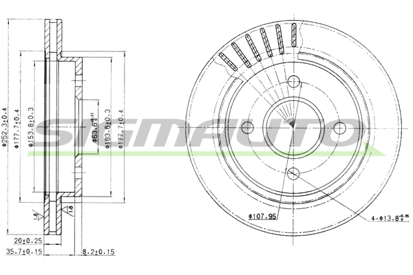 Brake Disc (DBA479V)