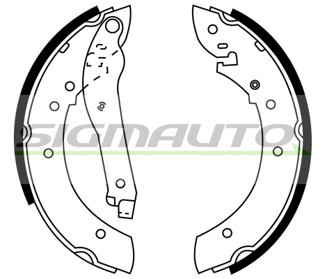 Brake Shoe Set (SFA380)
