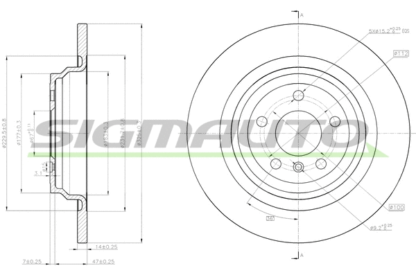 Brake Disc (DBC204S)