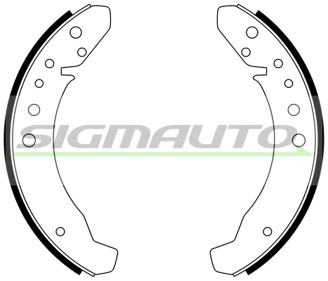 Brake Shoe Set (SFA534)