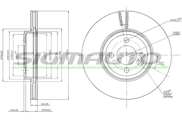 Brake Disc (DBB711V)