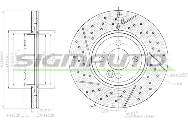 Brake Disc (DBC126V)