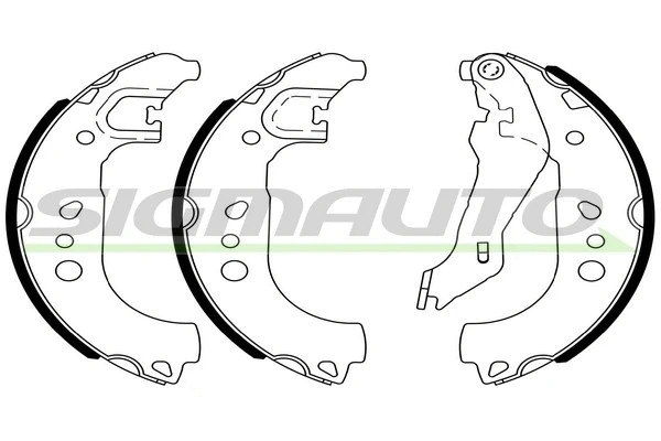 Brake Shoe Set (SFA474)