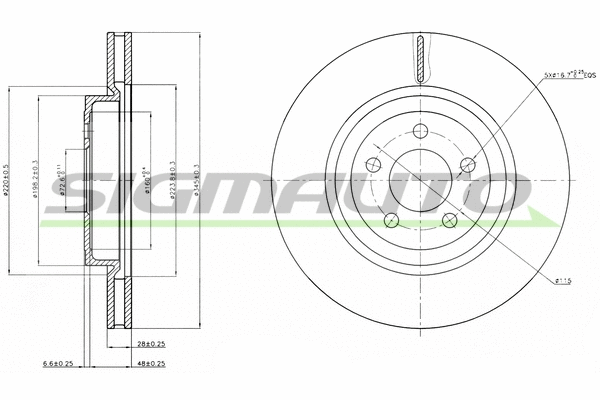 Brake Disc (DBB765V)