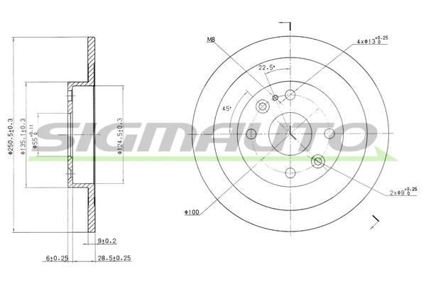 Brake Disc (DBA523S)