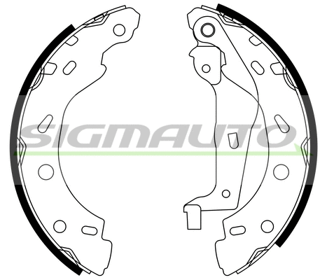 Brake Shoe Set (SFA308)