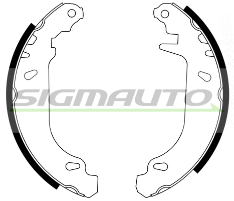 Brake Shoe Set (SFA415)