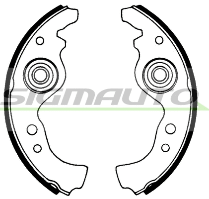 Brake Shoe Set (SFA266)