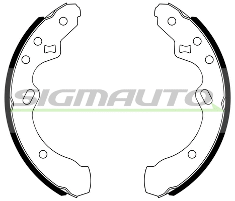 Brake Shoe Set (SFA776)
