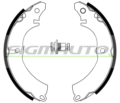 Brake Shoe Set (SFA828)