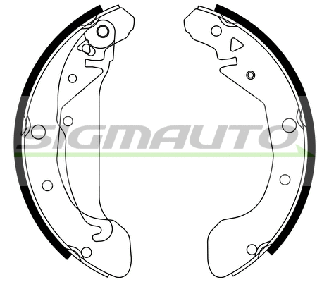 Brake Shoe Set (SFA632)