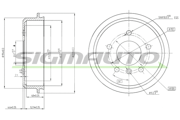 Brake Drum (DR5433)