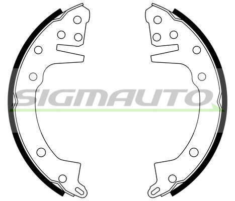 Brake Shoe Set (SFA811)