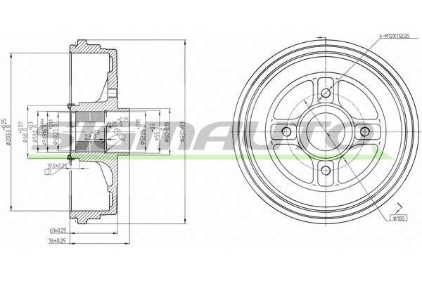Brake Drum (DR5665)