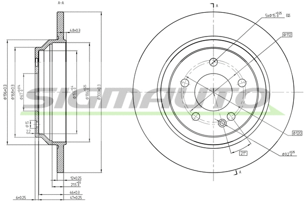 Brake Disc (DBC764V)