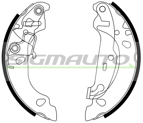 Brake Shoe Set (SFA242)