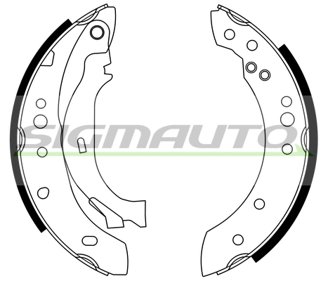Brake Shoe Set (SFA108)