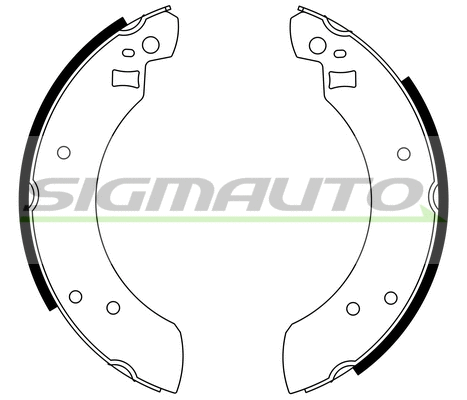Brake Shoe Set (SFA201)