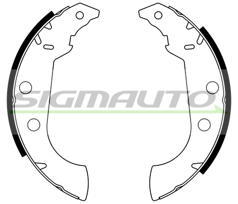 Brake Shoe Set (SFA383)