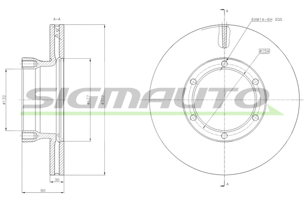 Brake Disc (DB0130V)