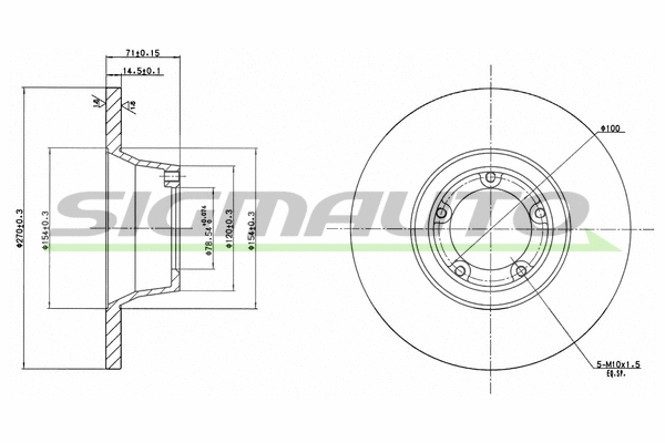 Brake Disc (DBA084S)
