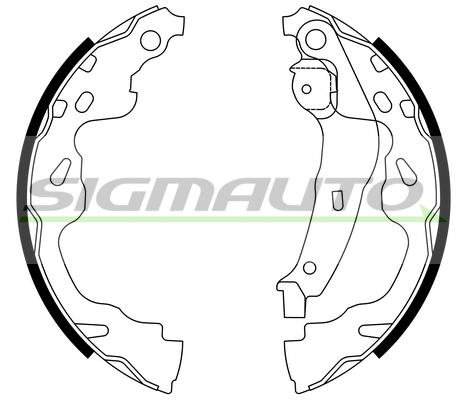 Brake Shoe Set (SFA961)