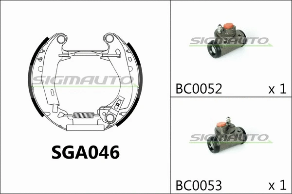 Brake Shoe Set (SGA046)