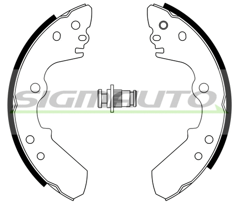 Brake Shoe Set (SFA750)