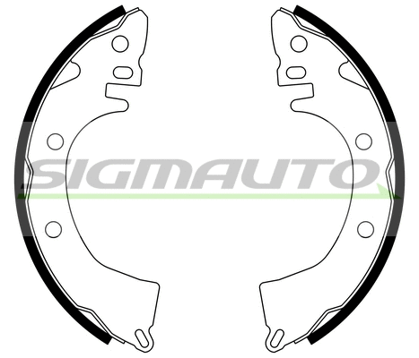 Brake Shoe Set (SFA810)