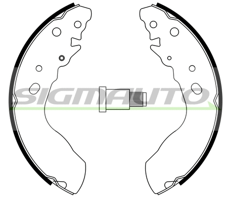 Brake Shoe Set (SFA915)