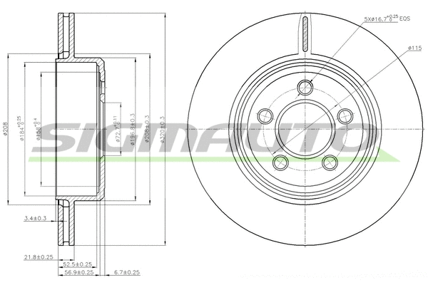 Brake Disc (DBB766V)