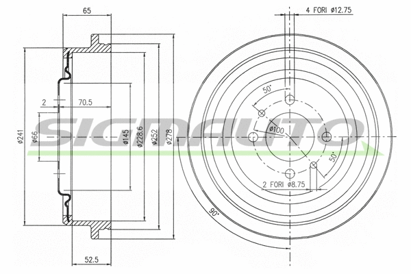 Brake Drum (DR5392)