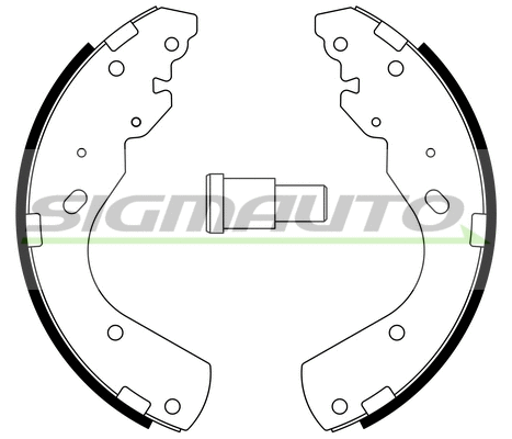 Brake Shoe Set (SFA797)