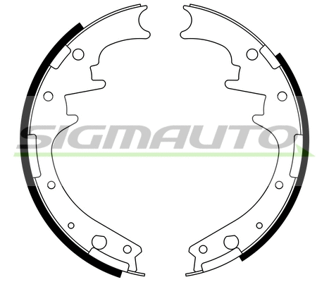 Brake Shoe Set (SFD581)