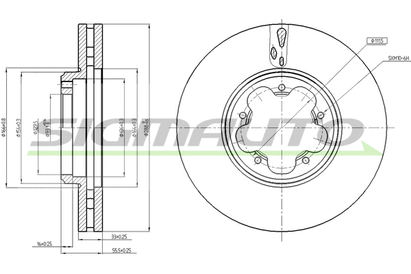 Brake Disc (DBC469V)