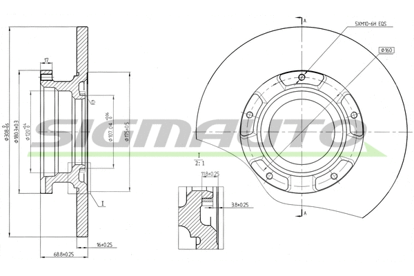 Brake Disc (DBC471S)