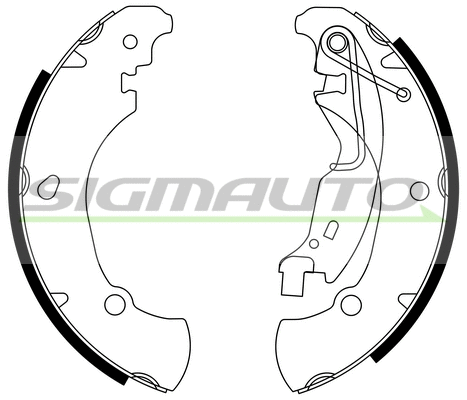 Brake Shoe Set (SFA152)