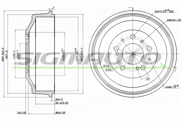 Brake Drum (DR5261)