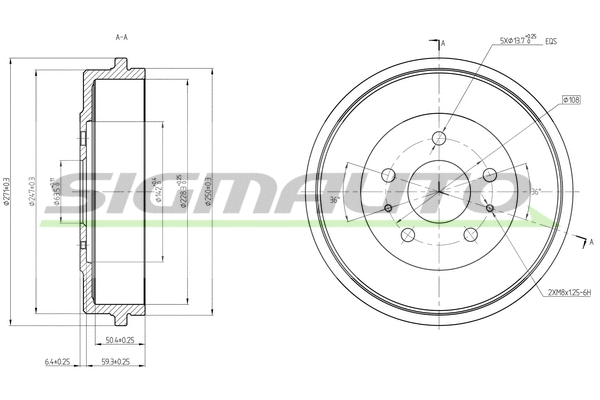 Brake Drum (DR5704)